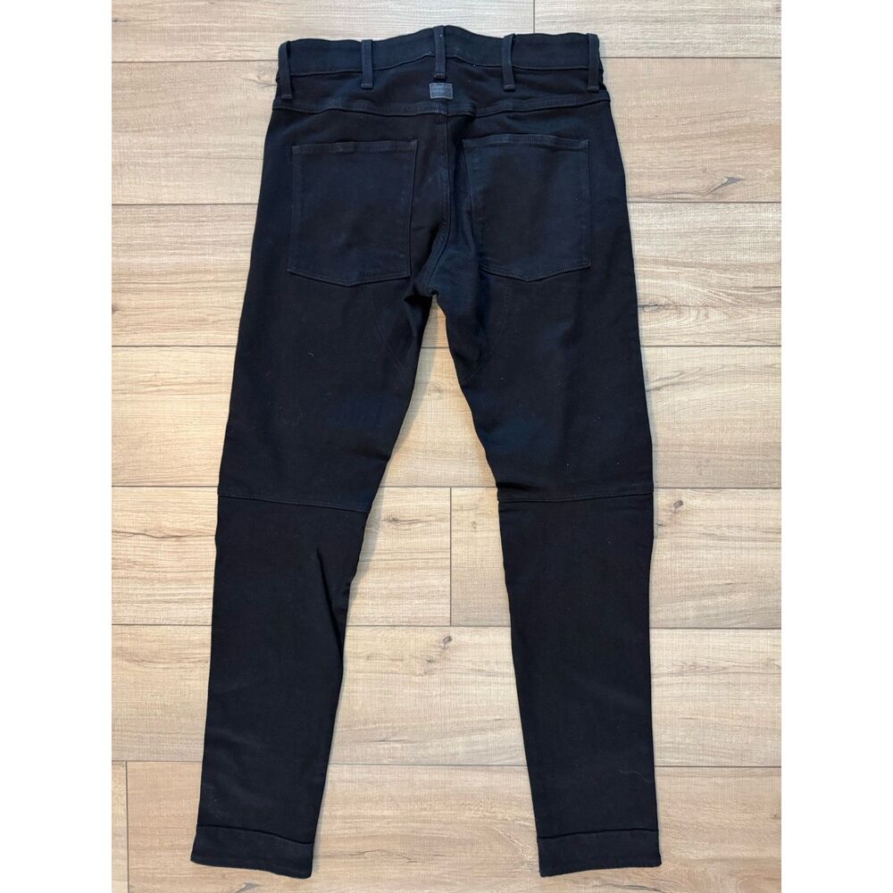 G-Star Raw 3D 5620 30 X 32 Slim Jeans Black Denim Men’s NWOT - Picture 2 of 2